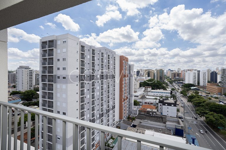 MY153 Studio novo com varanda no My Moema