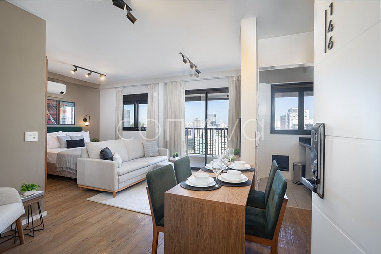 FEP146 14º andar c/ vista de Pinheiros - São Paulo