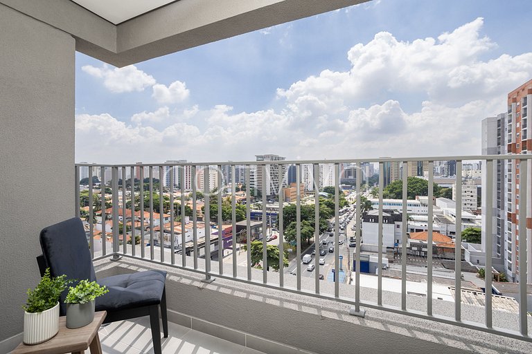 MY115 Studio incrível em ótima localização