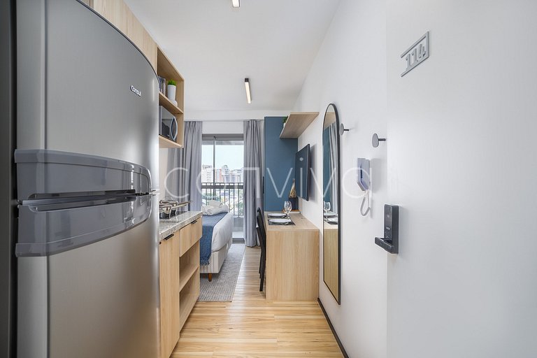 MY104 Excepcional estudio de 23m² cerca del metro