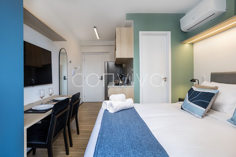 MY104 Excepcional estudio de 23m² cerca del metro