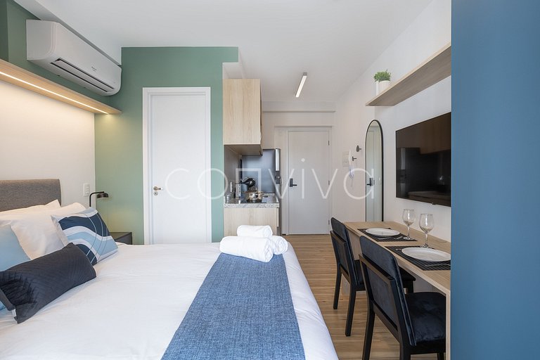 MY111 Amazing 23m² room in Moema