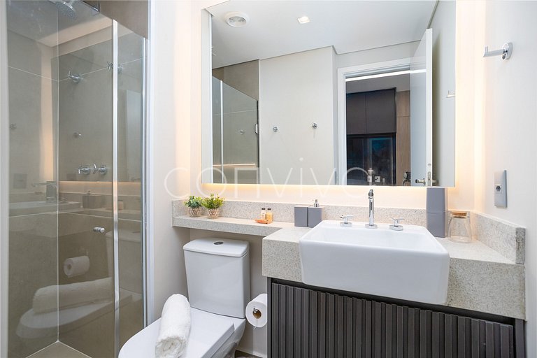 HIT033 Studio no Itaim Bibi próx ao Ibirapuera