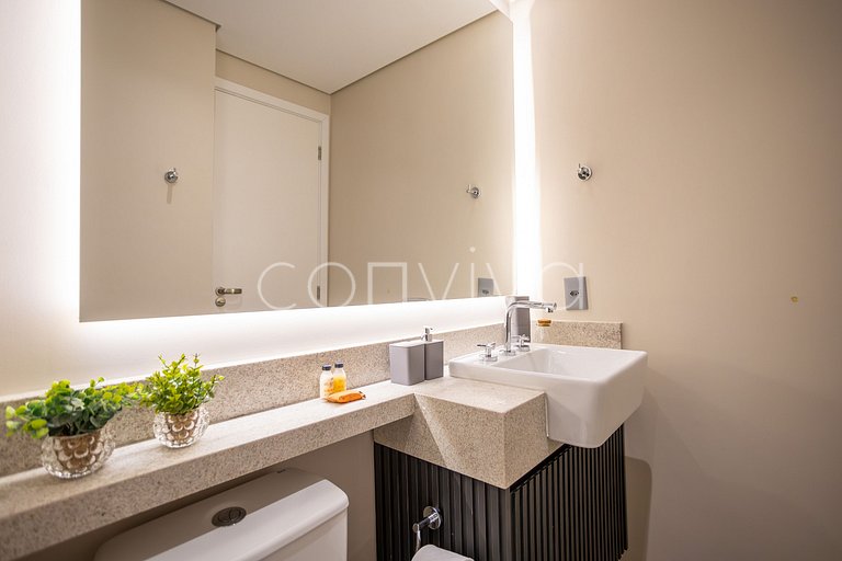 HIT033 Studio no Itaim Bibi próx ao Ibirapuera