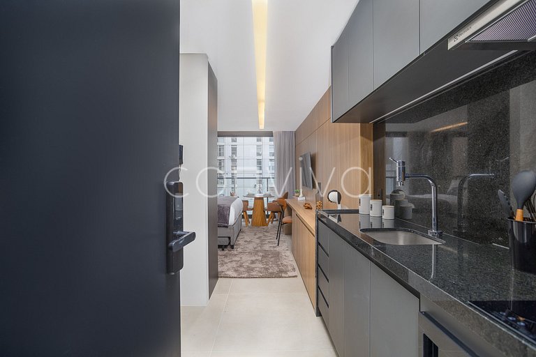 HIT033 Studio no Itaim Bibi próx ao Ibirapuera