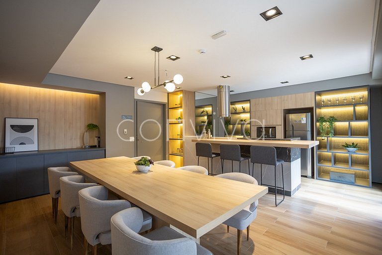 MY101 New, modern and comfortable studio in Moema