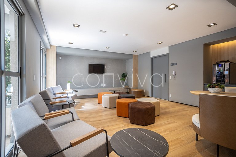 MY175 Apartamento novo próx ao metrô e shopping