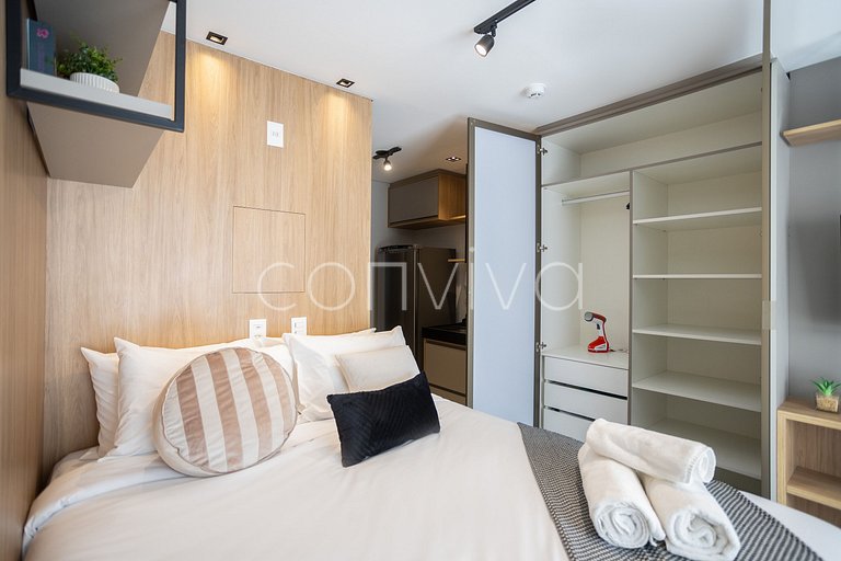 VNOF0413 Garden na Oscar Freire | Piscina + Wifi