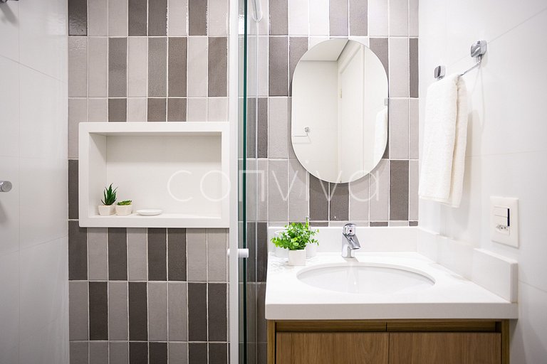 VNOF0413 Garden na Oscar Freire | Piscina + Wifi