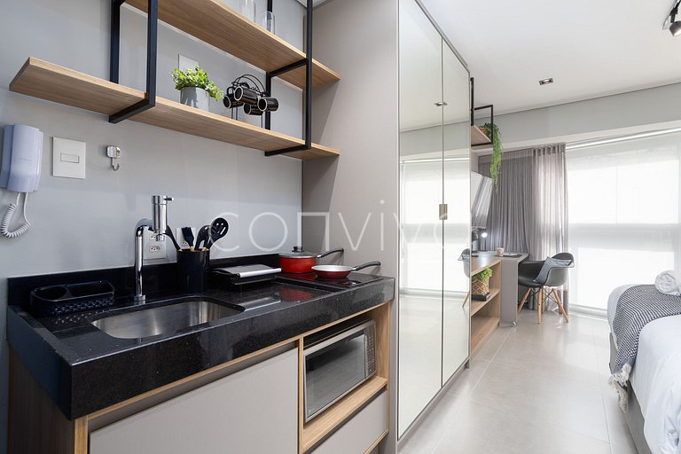 VNOF0413 Garden na Oscar Freire | Piscina + Wifi