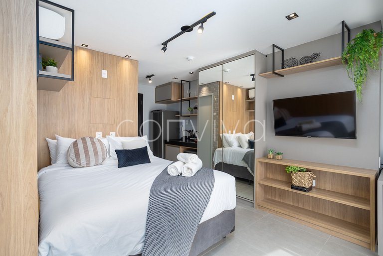 VNOF0413 Garden na Oscar Freire | Piscina + Wifi