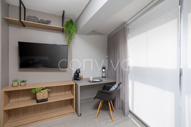 VNOF0413 Garden na Oscar Freire | Piscina + Wifi