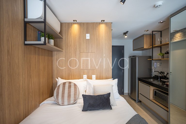 VNOF0413 Garden na Oscar Freire | Piscina + Wifi