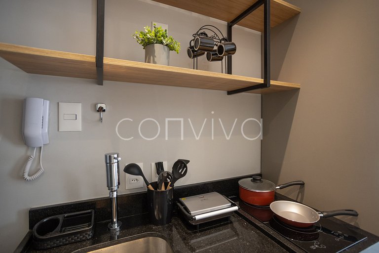 VNOF0413 Garden na Oscar Freire | Piscina + Wifi