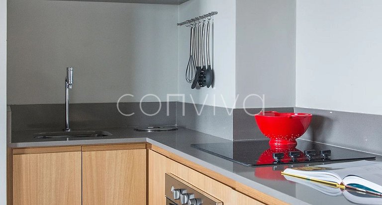 CL1806 Flat with daily cleaning at Itaim Bibi