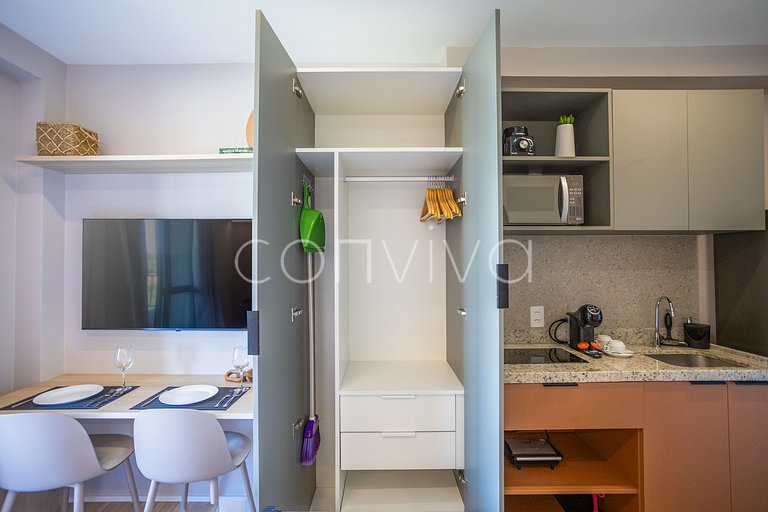 MY036 Estudio de 23 m² con cama de matrimonio