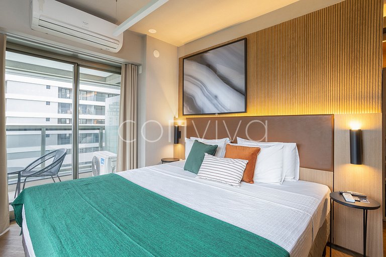 SDR1201 Apartamento moderno na Praça da República