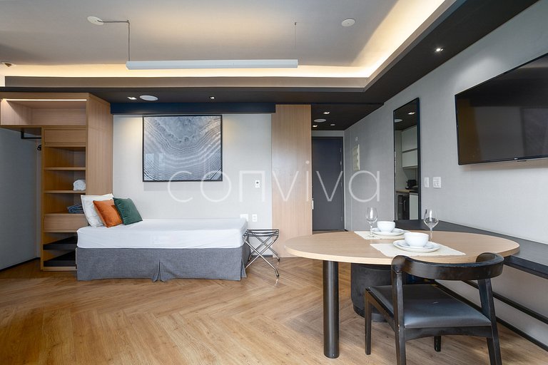 SDR1001 Apartamento moderno na Praça da República