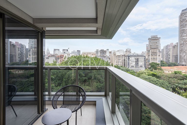 SDR0701 Apartamento moderno na Praça da República