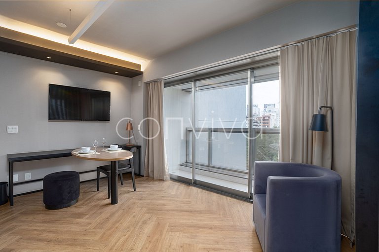 SDR0801 Apartamento moderno na Praça da República