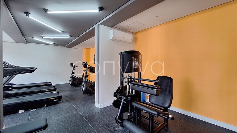 CAP711 Studio Moderno e Completo em Pinheiros