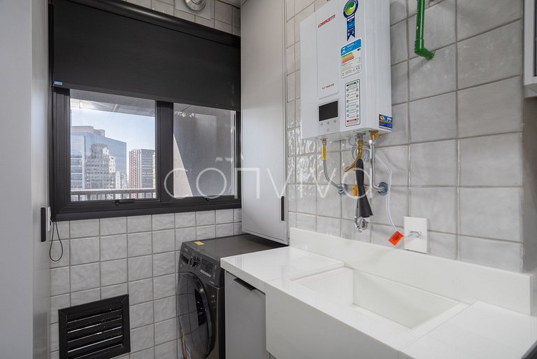 FEP112 Ap premium de Pinheiros | 11° andar + vaga