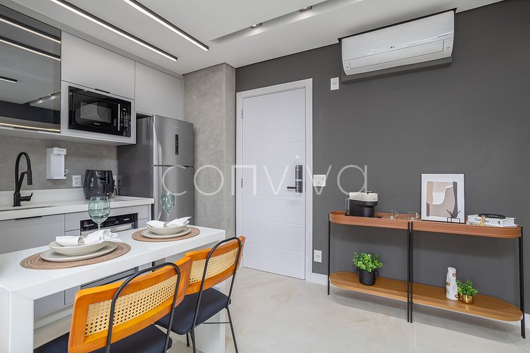FEP112 Ap premium de Pinheiros | 11° andar + vaga