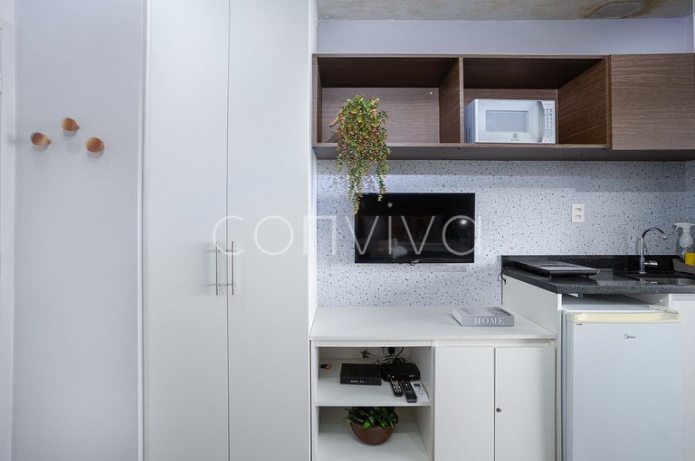 VNBR808 Apartamento minimalista en Bom Retiro