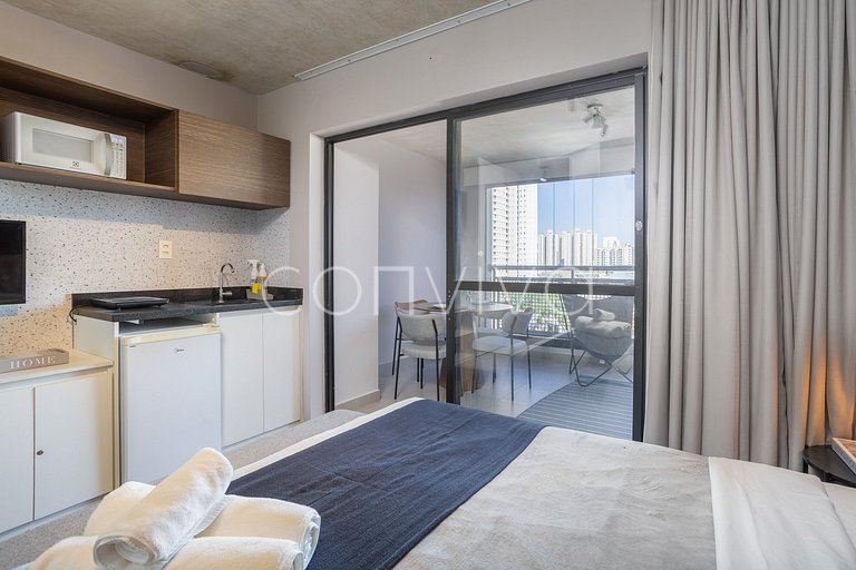 VNBR808 Apartamento minimalista en Bom Retiro