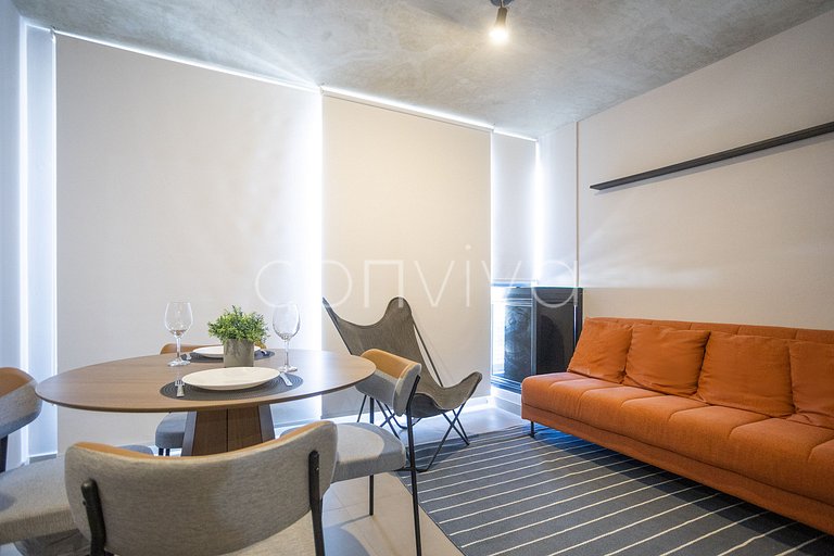 VNBR808 Apartamento minimalista en Bom Retiro