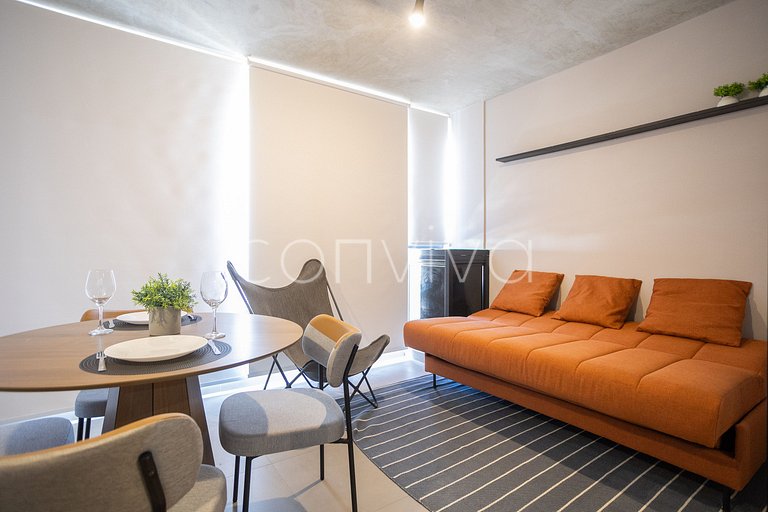 VNBR808 Apartamento minimalista en Bom Retiro