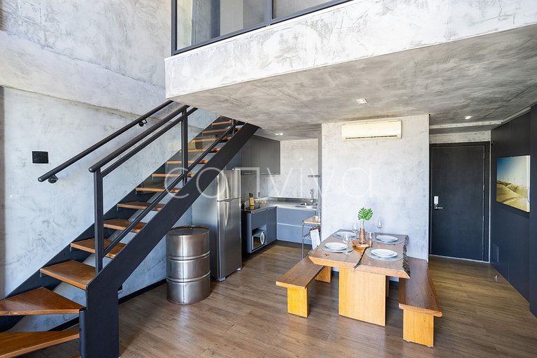 FI172 Duplex en la 17º planta de Forma Itaim