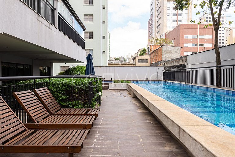 TD77 Apartamento moderno en barrio Saúde