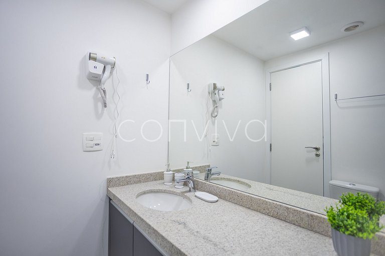 WM143 Vista no 14º andar e conforto | Moema