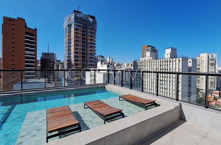 NAG0208 Studio novo em Pinheiros – Próximo a Tudo!