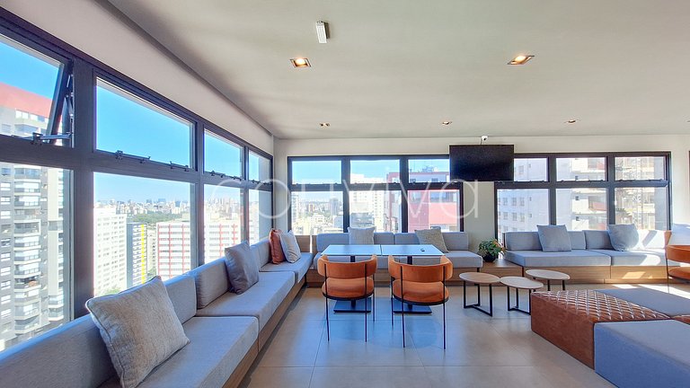 NAG0208 Studio novo em Pinheiros – Próximo a Tudo!