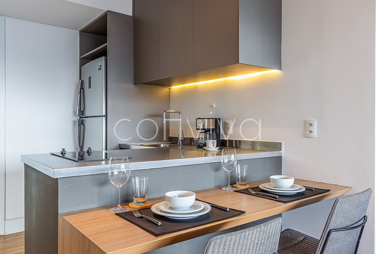 FI196 Studio con una vista increíble en el piso 19