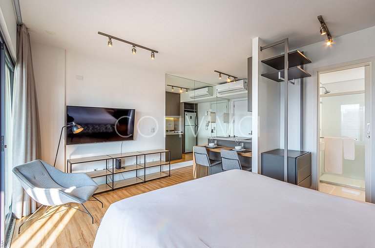 FI196 Studio con una vista increíble en el piso 19