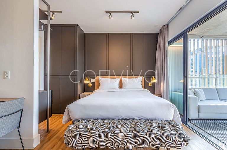 FI196 Studio con una vista increíble en el piso 19