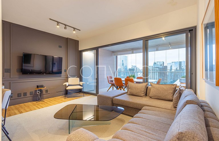 FI185 High standard 90m² apartment in Itaim