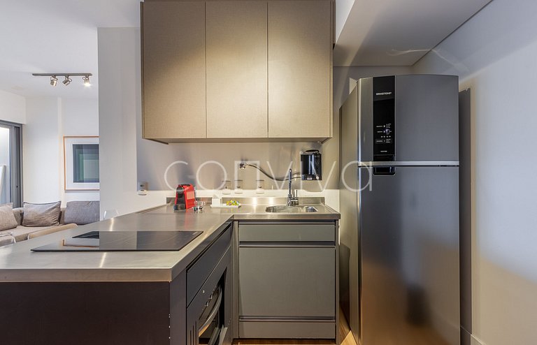 FI185 Vista do Itaim Bibi | Cama King | 90m²