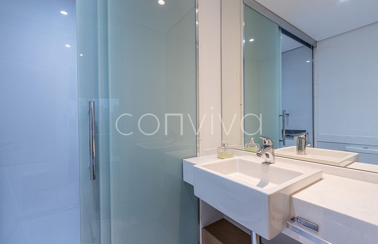 FI185 Vista do Itaim Bibi | Cama King | 90m²