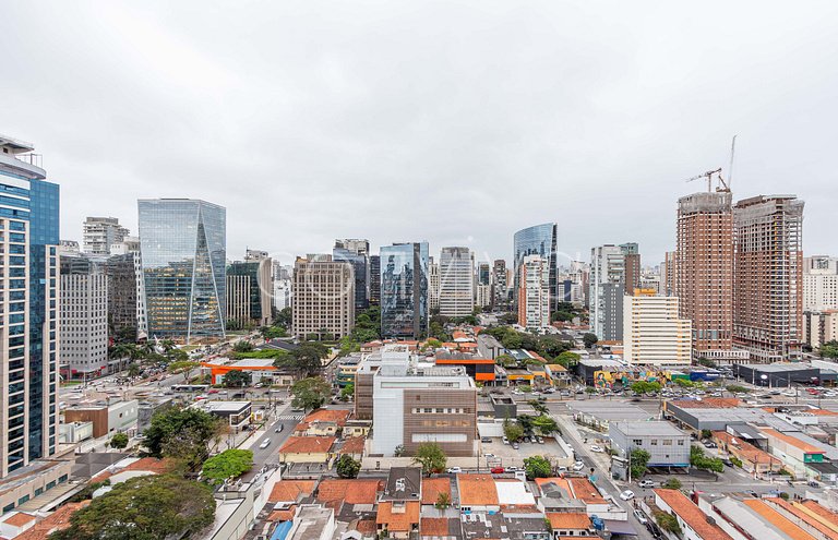 FI185 Vista do Itaim Bibi | Cama King | 90m²