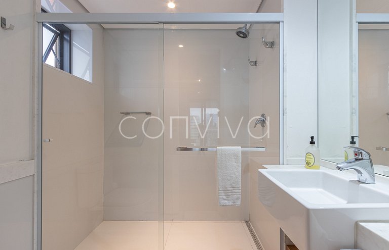 FI185 Vista do Itaim Bibi | Cama King | 90m²