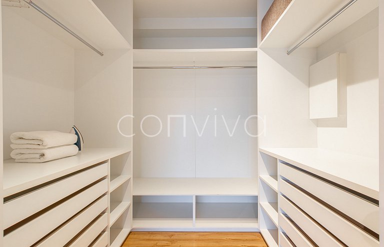 FI185 Vista do Itaim Bibi | Cama King | 90m²