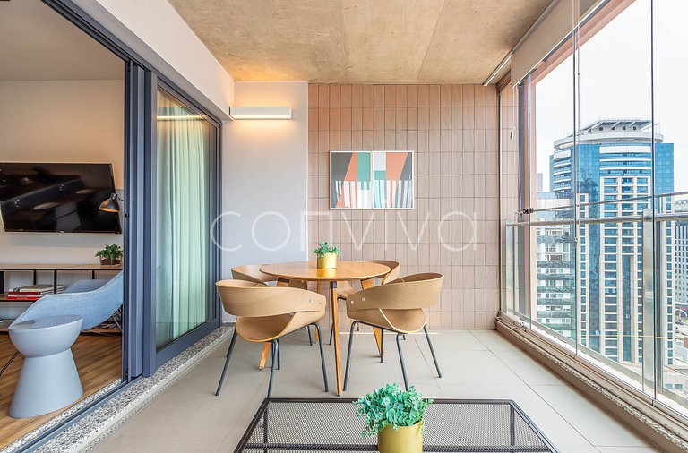 FI164 Forma Itaim Premium: 16º andar c/ vista + vaga