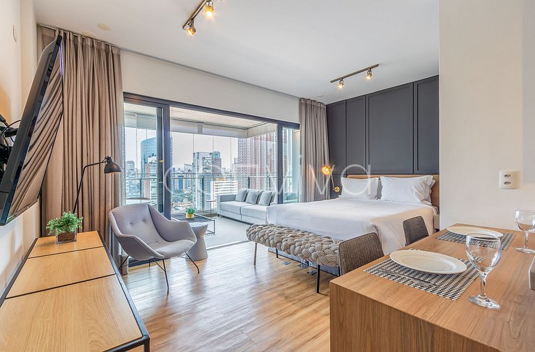 FI164 Forma Itaim Premium: 16º andar c/ vista + vaga