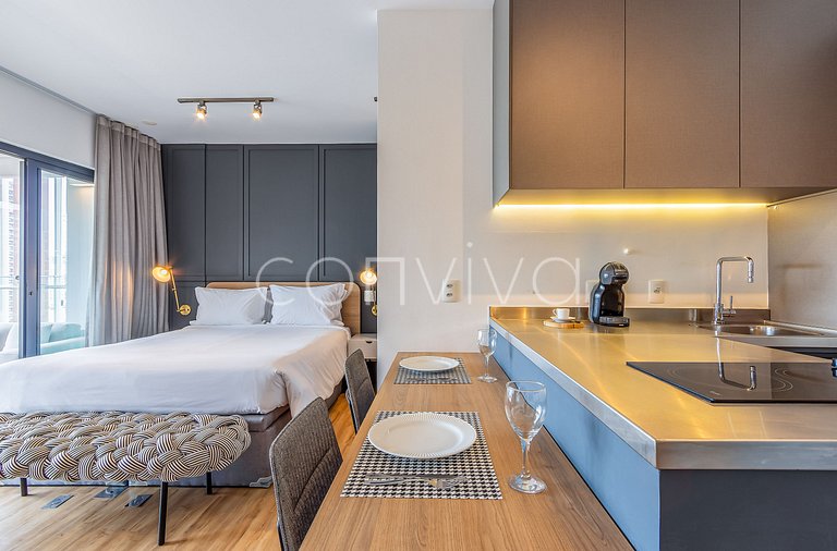 FI164 Forma Itaim Premium: 16º andar c/ vista + vaga