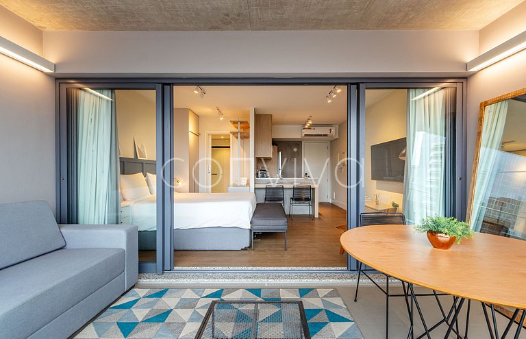 FI122 Charming studio in the heart of Itaim Bibi