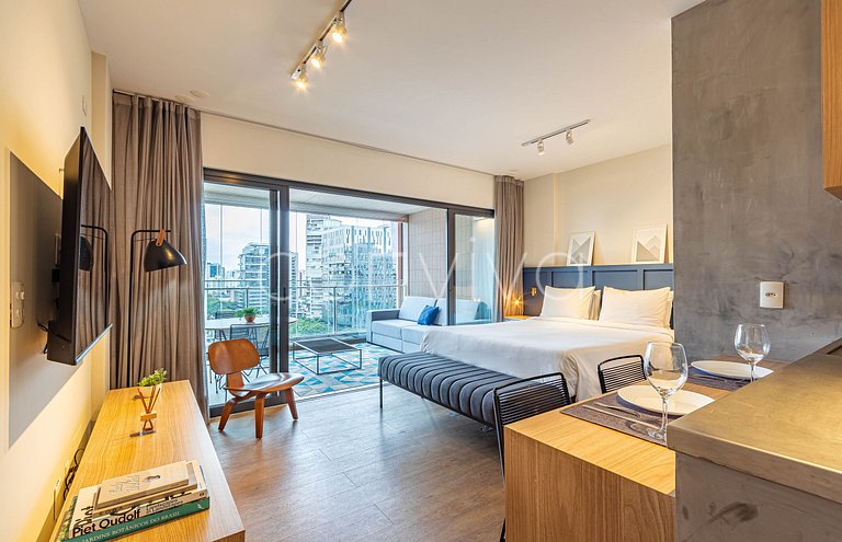 FI122 Itaim Bibi | 12º andar | Piscina/Academia